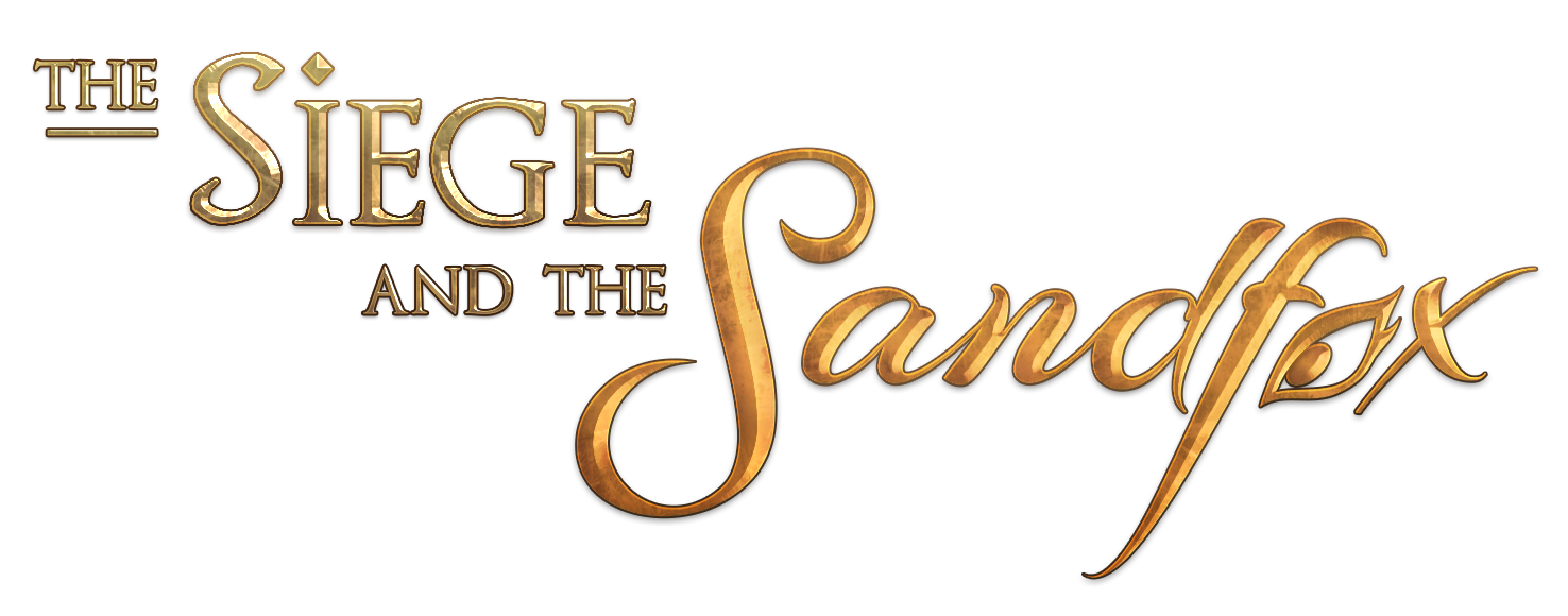 The Siege and the Sandfox Logo - Transparant Background